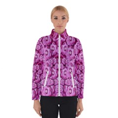 Happy Florals  Giving  Peace Ornate Winter Jacket by pepitasart