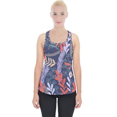 Summer Leaves Piece Up Tank Top by charliecreates