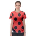 Bug Cubism Flat Insect pattern Women s Sport Mesh Tee View1