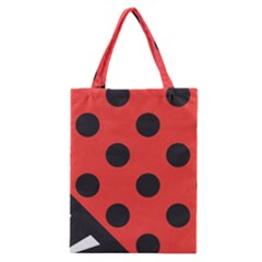 Bug Cubism Flat Insect Pattern Classic Tote Bag by BangZart