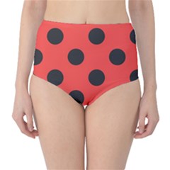 Bug Cubism Flat Insect Pattern Classic High-waist Bikini Bottoms by BangZart