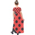 Bug Cubism Flat Insect pattern Kids  Short Sleeve Maxi Dress View2