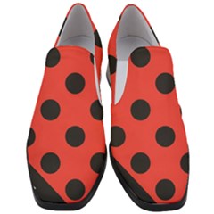 Bug Cubism Flat Insect Pattern Women Slip On Heel Loafers by BangZart