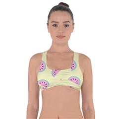 Watermelon Wallpapers  Creative Illustration And Pattern Got No Strings Sports Bra by BangZart