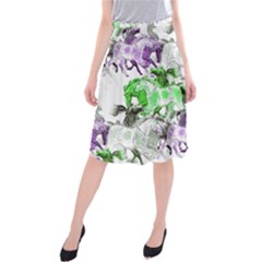 Horse Animal World Green Midi Beach Skirt by BangZart