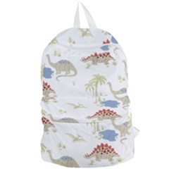 Dinosaur Animal Art Pattern Foldable Lightweight Backpack by BangZart