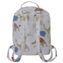 Dinosaur animal Art Pattern Flap Pocket Backpack (Large) View3