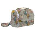 World Map Vintage Satchel Shoulder Bag View2