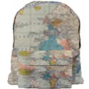 World Map Vintage Giant Full Print Backpack View1