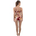 Roses Color Beautiful Flowers Wrap Around Bikini Set View2