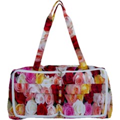 Roses Color Beautiful Flowers Multi Function Bag