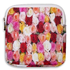 Roses Color Beautiful Flowers Mini Square Pouch