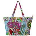 Supersonic volcanic splash Full Print Shoulder Bag View1