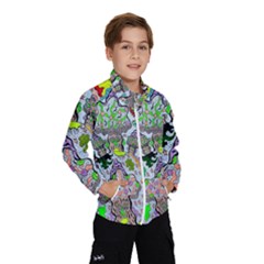 Supersonic Volcanic Mushroom Power Kids  Windbreaker