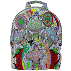 Supersonic Volcanic Mushroom Power Mini Full Print Backpack by chellerayartisans