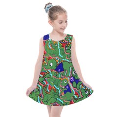 Alli The Alligator Kids  Summer Dress by AuroraMountainFashion