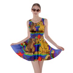 Karthrix Print Skater Dress by AuroraMountainFashion