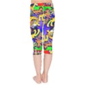 Rainbow Dragon Squad Print Kids  Capri Leggings  View2