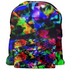 Multicolored Abstract Print Giant Full Print Backpack by dflcprintsclothing