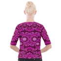 Happy Florals  Giving  Peace And Great Feelings Cropped Button Cardigan View2