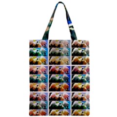 Twenty-seven Snowball Branch Collage Zipper Classic Tote Bag by okhismakingart