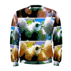 Snowball Branch Collage (i) Men s Sweatshirt by okhismakingart