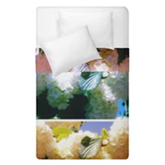 Snowball Branch Collage (i) Duvet Cover Double Side (single Size) by okhismakingart