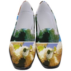 Snowball Branch Collage (i) Women s Classic Loafer Heels by okhismakingart