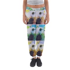 Faded Snowball Branch Collage (ii) Women s Jogger Sweatpants by okhismakingart