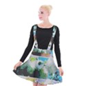 Faded Snowball Branch Collage (II) Suspender Skater Skirt View1