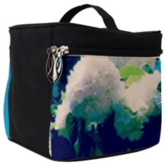 Washed Out Snowball Branch Collage (iv) Make Up Travel Bag (big) by okhismakingart