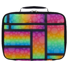 Background Colorful Abstract Full Print Lunch Bag