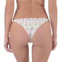 Spoon Pattern Illustrator Green Reversible Bikini Bottom View2