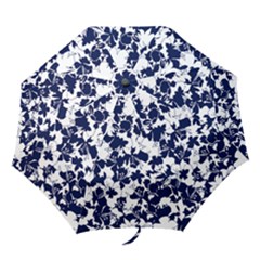 Flowers Garden Textiles Fabric Folding Umbrellas by Pakrebo