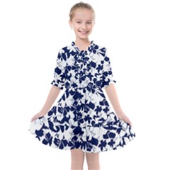 Flowers Garden Textiles Fabric Kids  All Frills Chiffon Dress