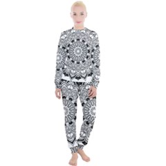 Mandala Spiritual Texture Women s Lounge Set