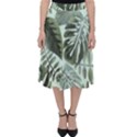 Medellin Leaves Tropical Jungle Classic Midi Skirt View1