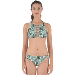 Medellin Leaves Tropical Jungle Perfectly Cut Out Bikini Set by Pakrebo