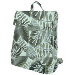 Medellin Leaves Tropical Jungle Flap Top Backpack