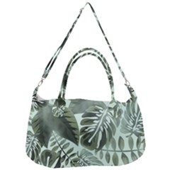 Medellin Leaves Tropical Jungle Removal Strap Handbag