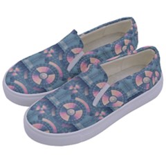 Seamless Pattern Seamless Design Kids  Canvas Slip Ons by Pakrebo