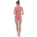 Roses Noble Roses Romantic Pink Bandaged Up Bikini Set  View2