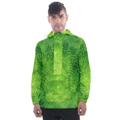 Pagan Mandala Seamless Tileable Men s Front Pocket Pullover Windbreaker by Pakrebo