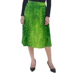 Pagan Mandala Seamless Tileable Classic Velour Midi Skirt  by Pakrebo