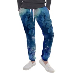 Wonderful Elegant Floral Design Men s Jogger Sweatpants