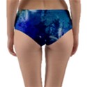 Wonderful Elegant Floral Design Reversible Mid-Waist Bikini Bottoms View4