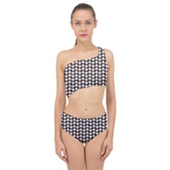 Coffee Beans Pattern Illustrator Spliced Up Two Piece Swimsuit by Pakrebo