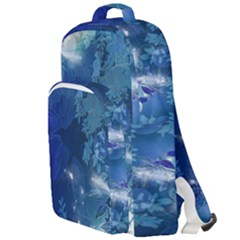 Wonderful Elegant Floral Design Double Compartment Backpack by FantasyWorld7