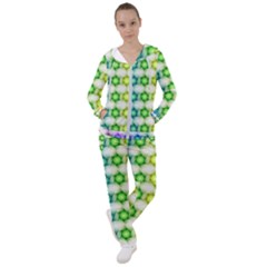 Background Colorful Geometric Women s Tracksuit