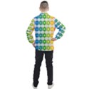 Background Colorful Geometric Men s Half Zip Pullover View2